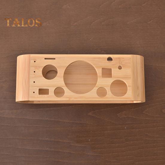 Wooden 9-Piece Bartender Tool Holder Stand Bamboo Cocktail Shaker Set Organizer Storage Display Rack Free Standing Bartender Kit Holder