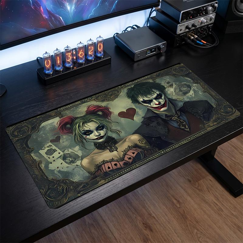 Joker Printed Mouse Pad Non-Slip Waterproof Rubber Desk Mat for Gaming Office Laptop Home Decor Gift