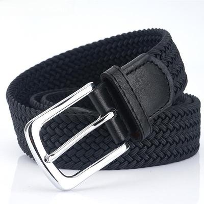 High-End Men's Braided Elastic Golf Belt