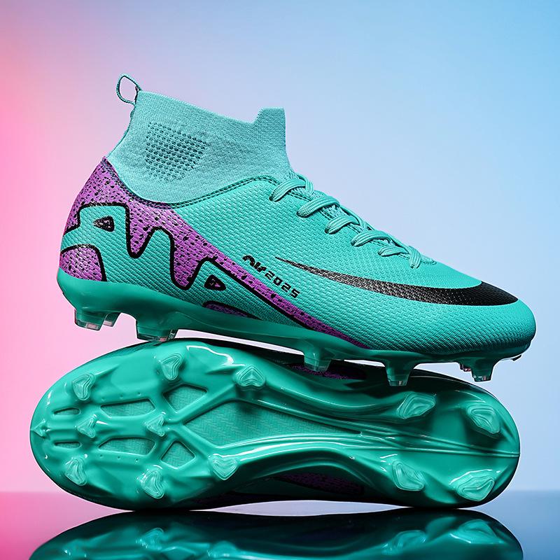 New adult sports outdoor grass FG spikes TF broken nails youth student competition professional training football shoes