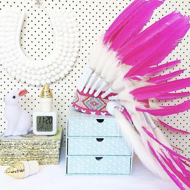 Children's Indian Chief Feather Headdress Prop for Parties
