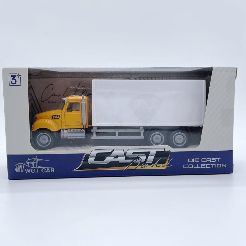 15.5cm Scale1.55 American Truck Container Truck Truck Transport