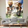 Far Cry 5 Tapestry Wall Hanging, Open World Game Poster Art, Gamer Wall Decor for Bedroom Living Room Dorm