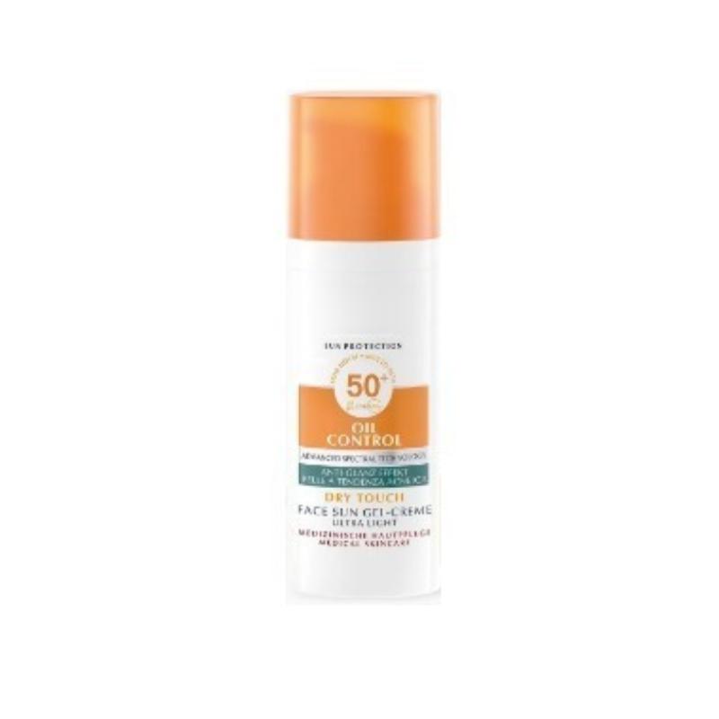 SPF50+ Oil Control Face Sun Gel‑Cream, Non‑Comedogenic For Oily Problem Skin 50ml