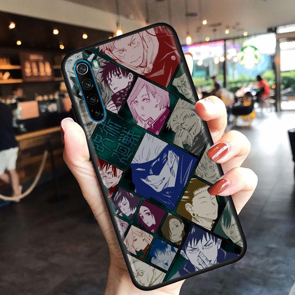 

Чехол для телефона Jujutsu Kaisen для Xiaomi Redmi 9 9C NFC 9T 10 10C 6 7 8 A K40 K50 Pro Plus Yuji Itadori Satoru Gojo Anime Redmi 6