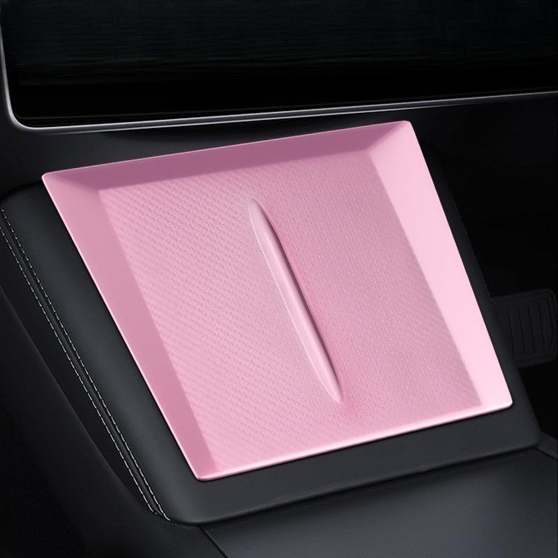 Car Anti Dirt Pad for Model Y Launch 2025 Juniper Mobile Wireless Charging Anti-Slip Mats Silicone Accessiories