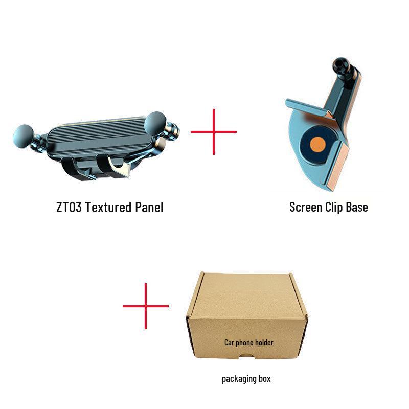 Car Phone Holder with Automatic One-Button Lock for New Energy Vehicle Console