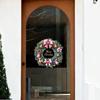 Frohes Weihnachtsthema Weihnachtsfensteraufkleber Elektrostatischer Glasaufkleber Glasdekoration