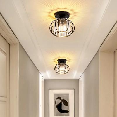 Light Luxury Aisle Lights Corridor Lights Crystal Spotlights LED Ceiling Embedded Downlight Entrance Lights Balcony Light