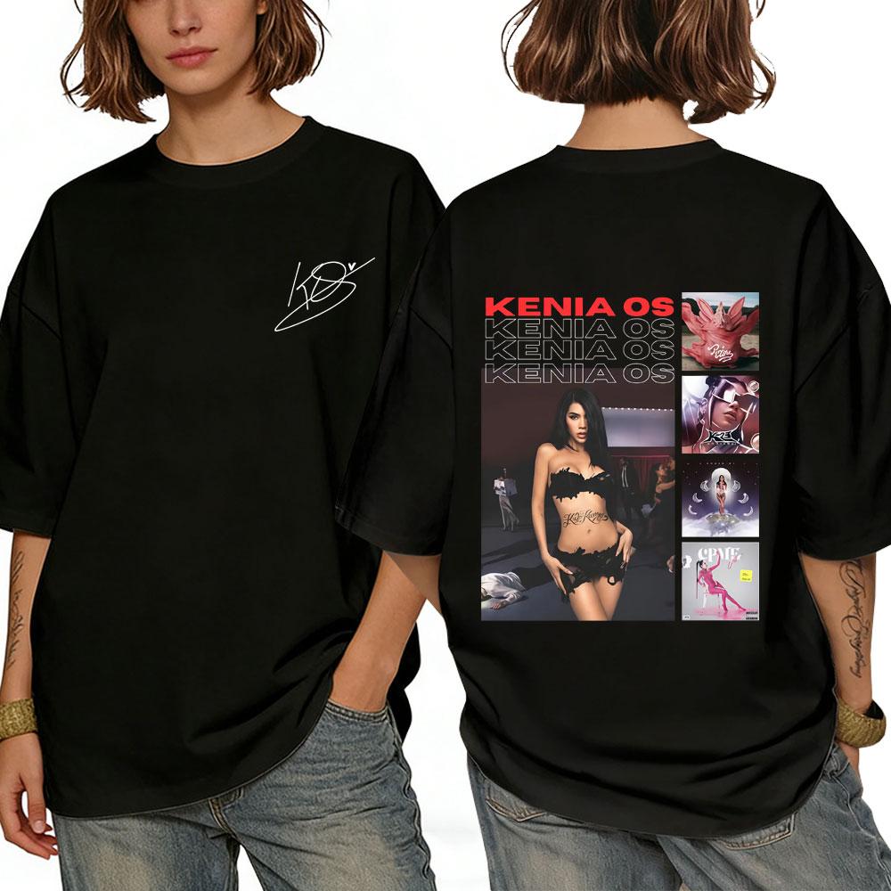 

Singer Kenia Os Music Album Cover Graphic T-shirt Men Women Fashion Casual Oversized T Shirts Unsiex Vintage Soft Cotton Tshi... 5XL різнокольоровий