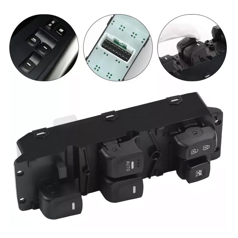 93570-2V000 for Hyundai Veloster 2012 2013 2014 2015 2016 2017 Front Left Master Power Window Control Switch Button 935702V000