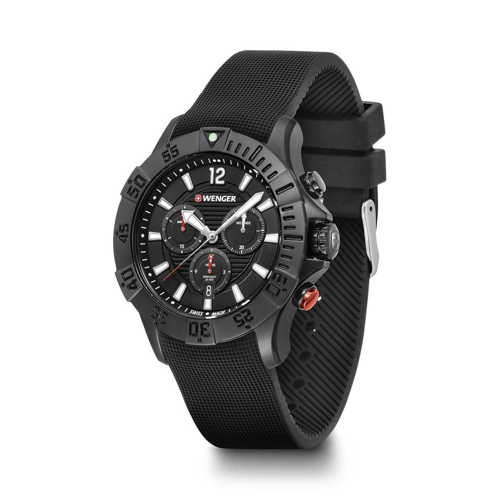 WENGER SEAFORCE CHRONO Quartz (Seaforce Chrono) Watch, Gift, 01.0643.120, []
