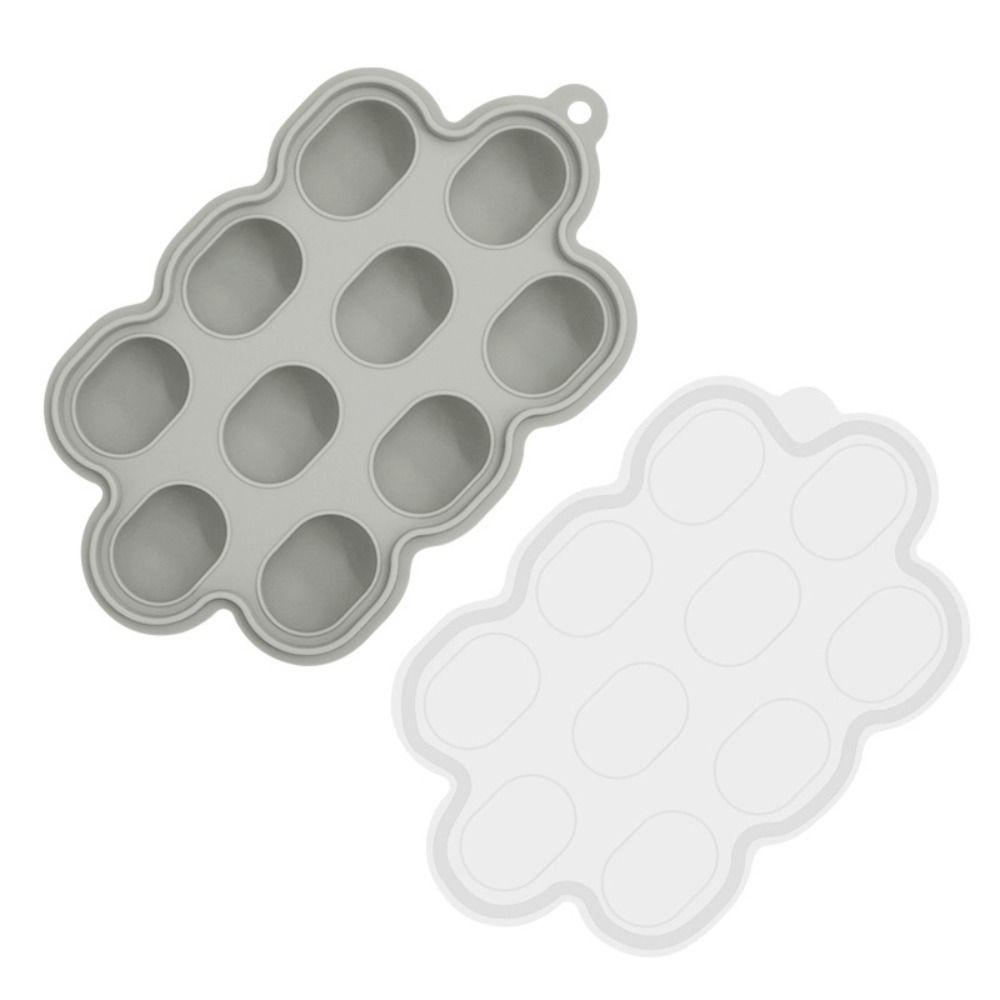 Durable Silicone Nibble Freezer Maker BPA Free Baby Fruit Food Feeder Teether Tray  Infant