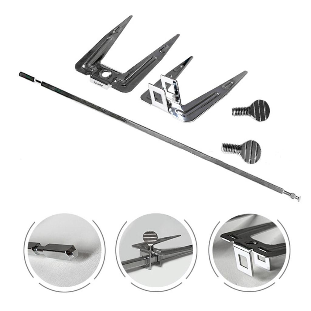 Stainless Steel Rotisserie Forks Grill Fork Air Fryer Accessories Rotating Baking Roast Chicken Fork for Kitchen