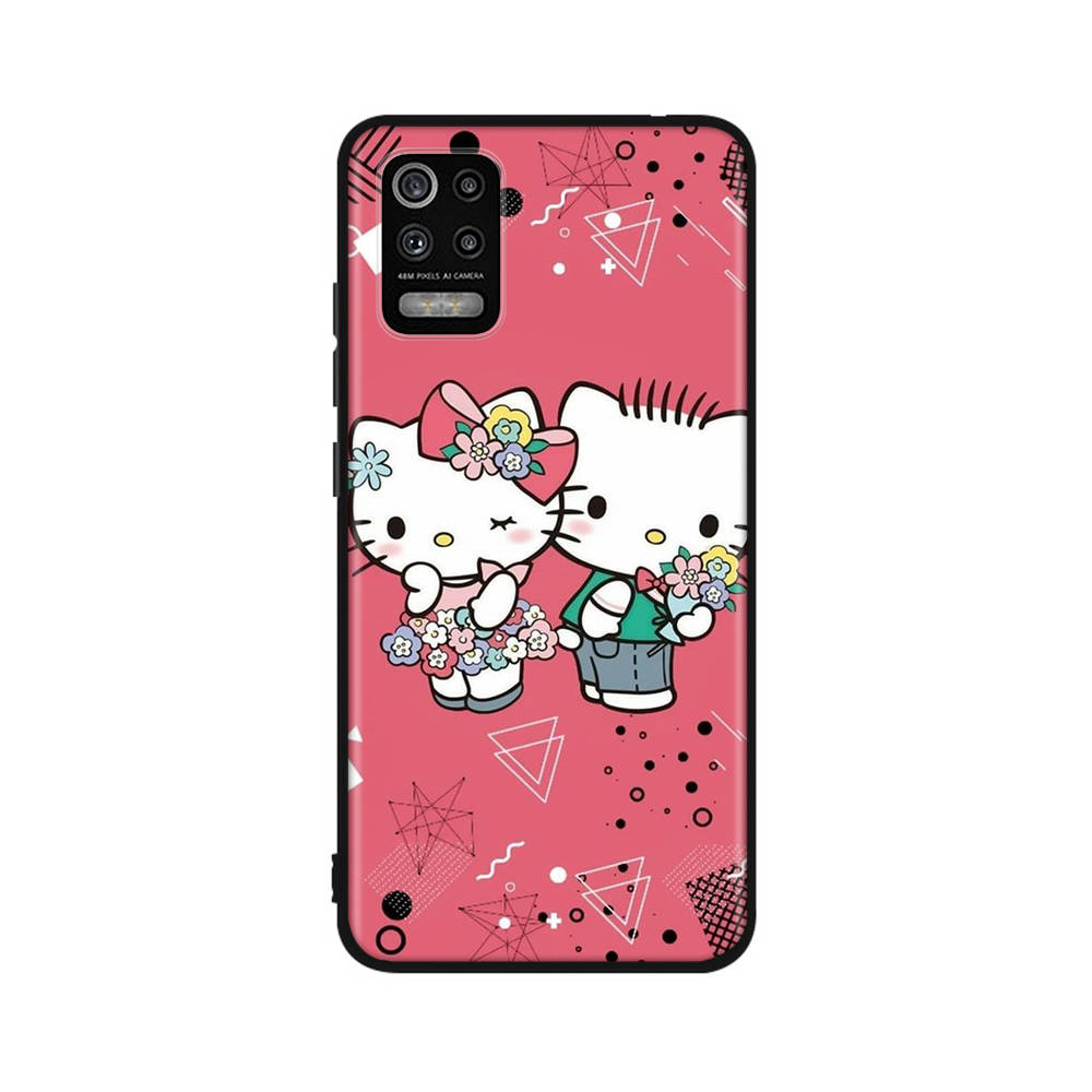 

Чехол KT70 Hello Kitty для OPPO Reno 8 6 5 4 Pro Find X3 A17 A31 A38 A40 A53 A54 A55 A74 A76 A78 A77 A80 A94 A95 A96 Lite, черный чехол для дивана OPPO Reno 10 5G арлекин