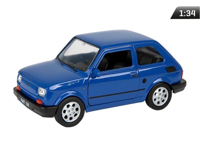Model 1:34, PRL FIAT 126p, tmavě modrá (A884F126G)