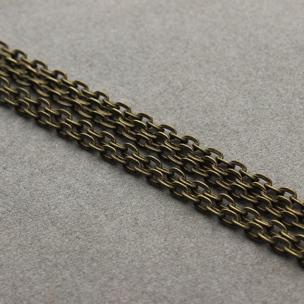 10m/lot Chains Bulk Chains Necklace Chains Link Chains For Jewelry Making DIY Supplies Bulk Jewelry Findings Handmade Supplies