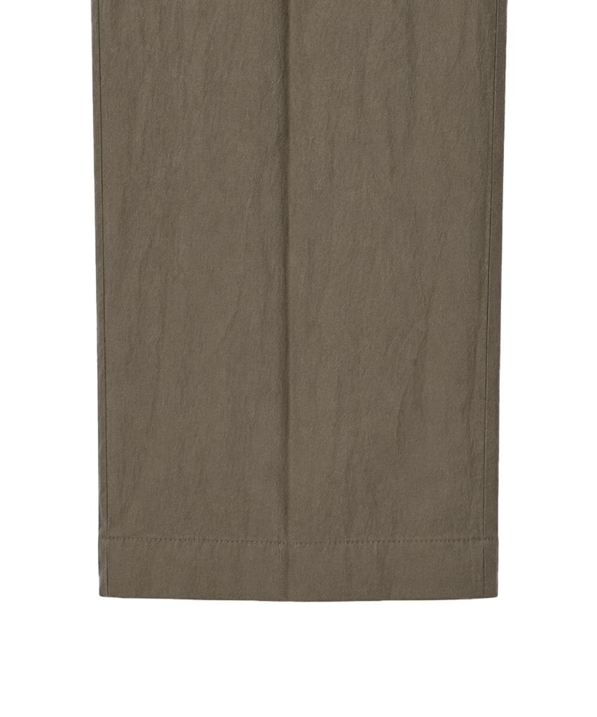 Sinkia Asymmetric Tuck Detail Gurkha Trousers Ash Olive