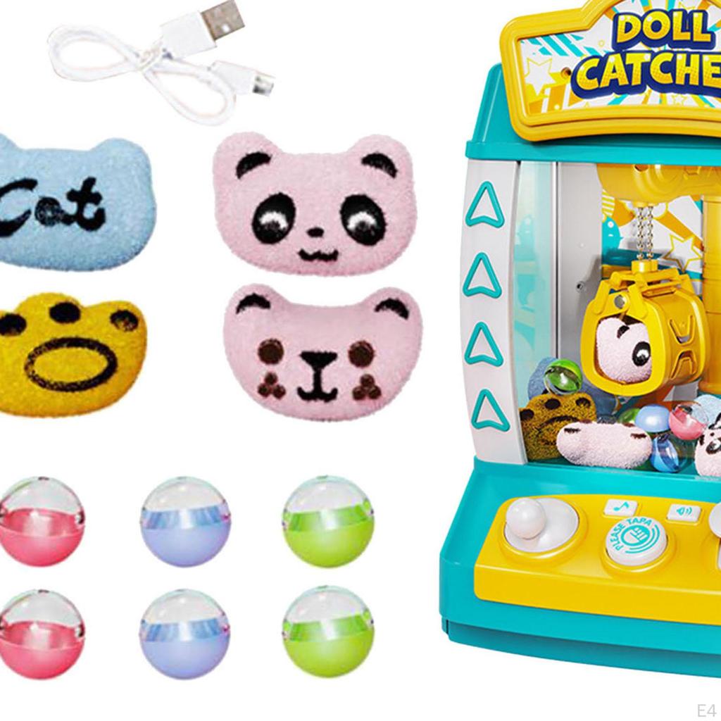 Arcade Candy Capsule Claw Game Prizes Toy, Electronic Small Toys, Machine for