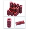 Creamily 1PCS Red Medium Load Die Mold Spring Press Spiral Stamping Compression Springs Outer Diam30mm Inner Dia15mm L25-50mm
