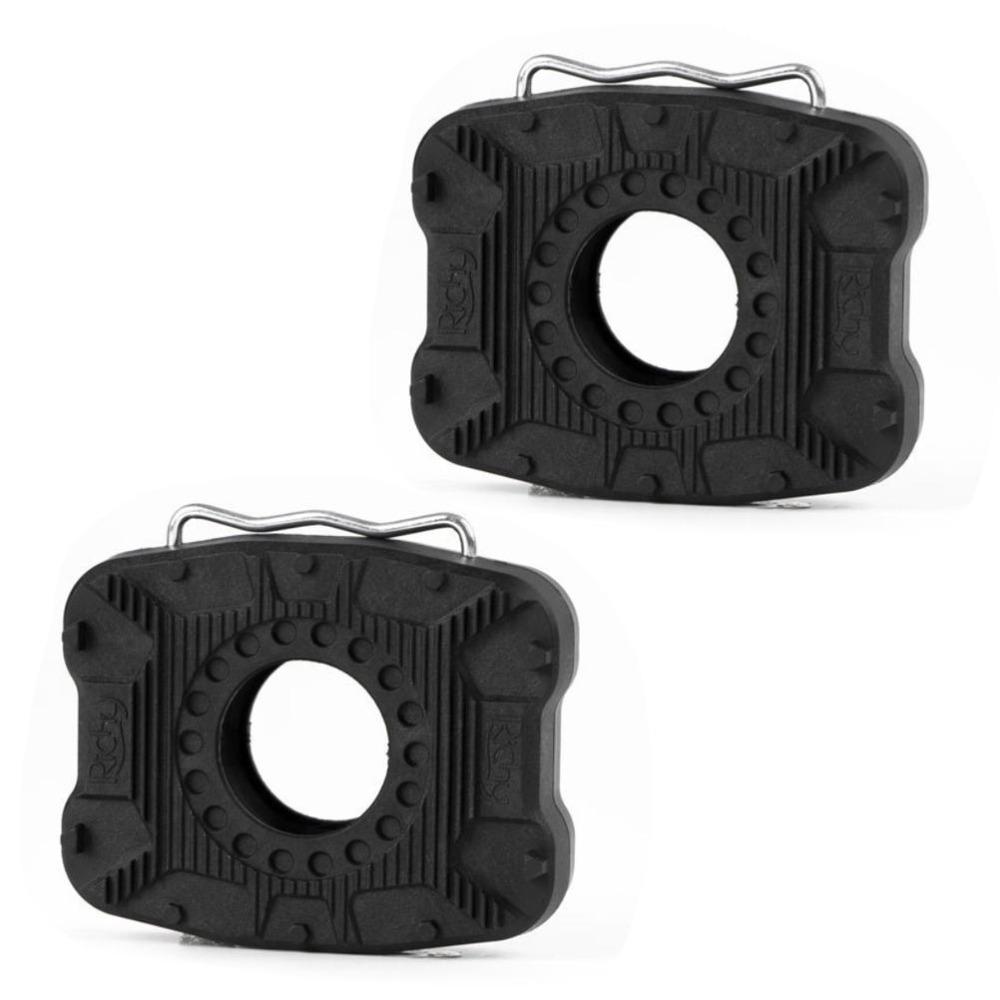 1 Pair Black Clipless Pedal Adapter Bike Pedal Adapter for wahoo Mountain Bike Cycling Accessories