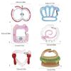Practical Functional Carabiner Keyring Keychain Clip Backpack Pendant Handbook Decoration Ita Bag Buckle Accessories