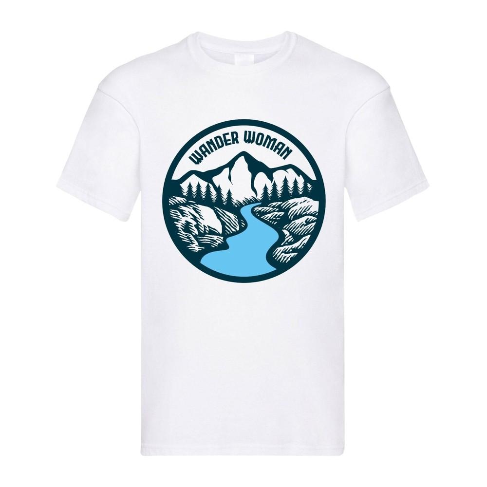

Wonder Woman T-shirt Men s Women s Tops Tees – White Camping & Hiking Tee for Women – Outdoor Adventure L
