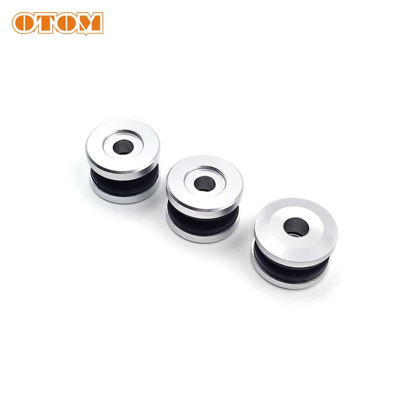 OTOM Motorcycle Exhaust Mounting Damper Bushing Suspension Liner Roller Guard For KTM SXF XCF 250 350 450 RC4 R 2019-2023 Bikes