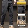 Tide Jeans Men's Korean Style Straight-Leg Casual 9-Point Harem Pants for Spring and Autumn.