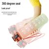 1000ml Large Capacity Tritan Sports Water Bottle with Handle for Fruit Tea
