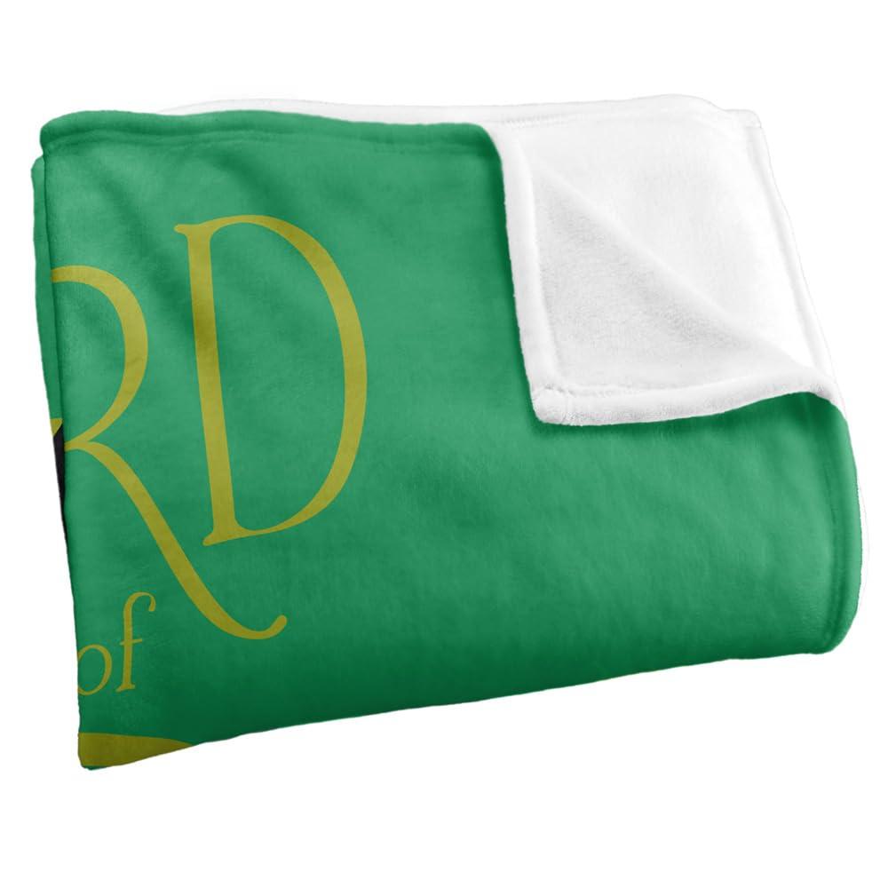Wizard Of Oz Wicked Witch Of The West Logo Soft Touch Blanket