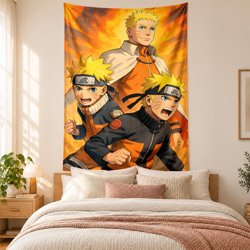 Naruto Tapestry highquality for decorating living room bedroom dorm walls ideal as bedroom wallart orholiday gift