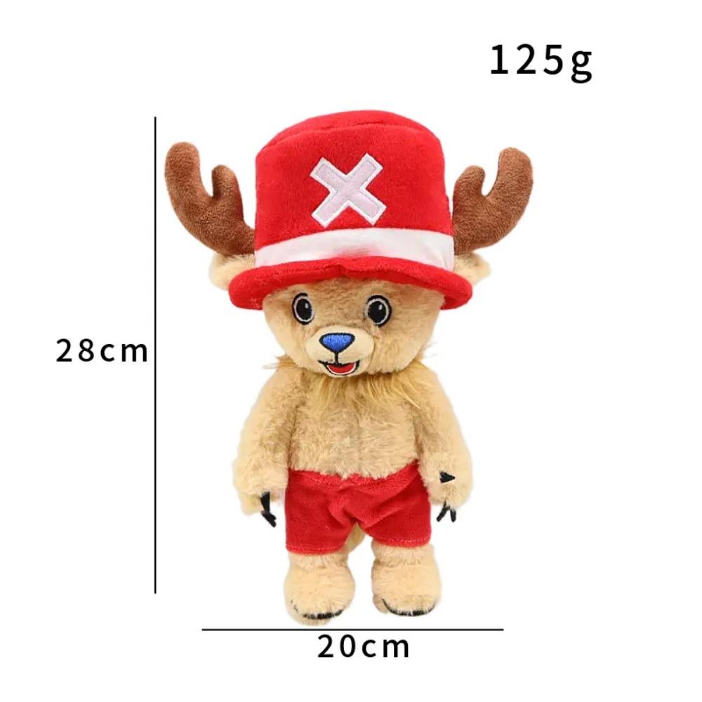 

28CM In Stock One Piece Chopper Plush Doll Cute Anime Peripherals Toy Birthday Christmas Gift