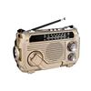 Outdoor Hand Crank Radio with Built In Flashlight and Playback Options