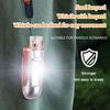 2-in-1 COB Strong Light and Whistle Light Creative Shape Multifunctional Pendant Portable Led Flashlight Handheld Lamp