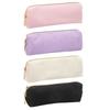 Light Weight Corduroy Pencil Case Zippered Pencil Pouches Large Compartment Portable Pen Organiser Bag For Student Adult