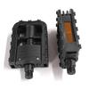 Vikbar cykelpedal Universal hopfällbar pedal Fotplatta med reflex MTB Landsvägscykel Anti-halk Reflekterande Tätad lager