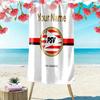 Custom Name Philips Sport Vereniging Print Beach Towel, Large Soft Quick Dry Towel for Beach Camping Swimming -HE91