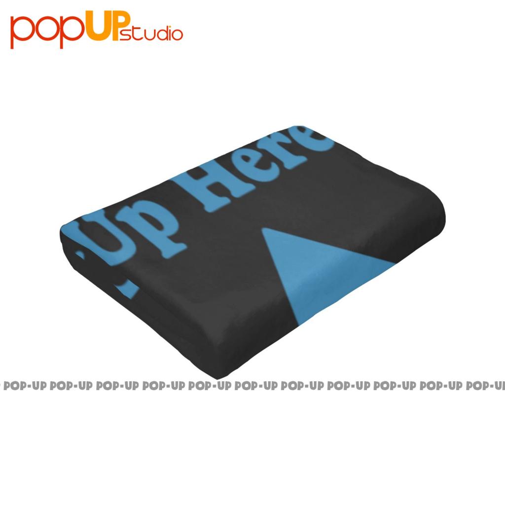 My Eyes Are Up Here Ultra-Soft Blanket Quilt Winter Sofa Cover Bed Covers