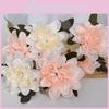 Large Artificial Dahlia Flower For Photography Props With Durable Silk Material For Event Decor