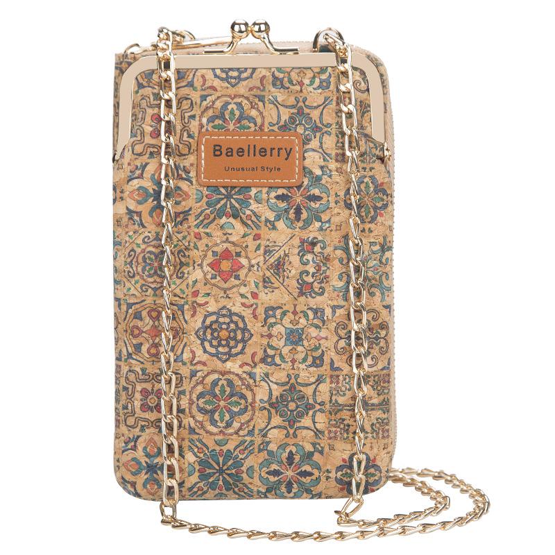 Weiches Leder Damen Handytaschen PU Leder Vintage Damen Mode Umhängetaschen Reißverschluss Crossbody Messenger Tasche Geldbörse KTB