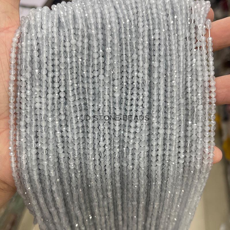 

Бусины из камня кошачий глаз Jingde ограненные 2 мм/3 мм для ювелирных аксессуаров своими руками 180 pcs, 2mm