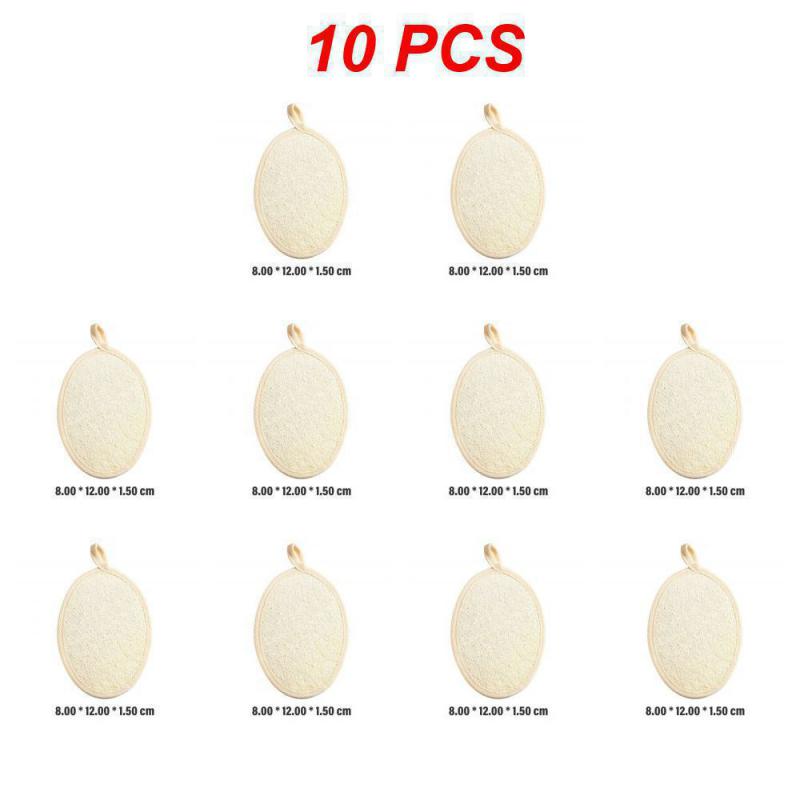 10/50/100 ADET Lifa Sünger Vücut Kesesi Peeling Kesesi Yumuşak Duş Banyo Aletleri Masaj Aleti Peeling Aleti Doğal Lifa Banyo Fırçası