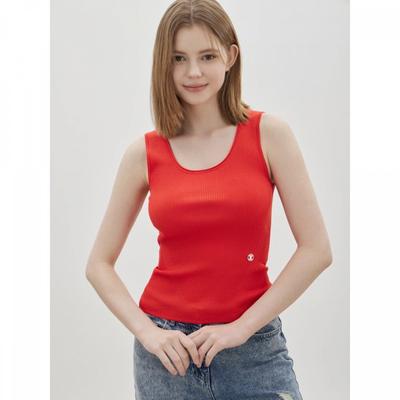 Women Basic Rib Tank Top C262kst033