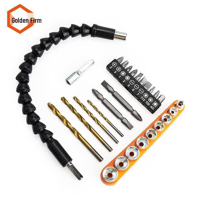 Universal Flexible Shaft Electric Screwdriver Bit Set