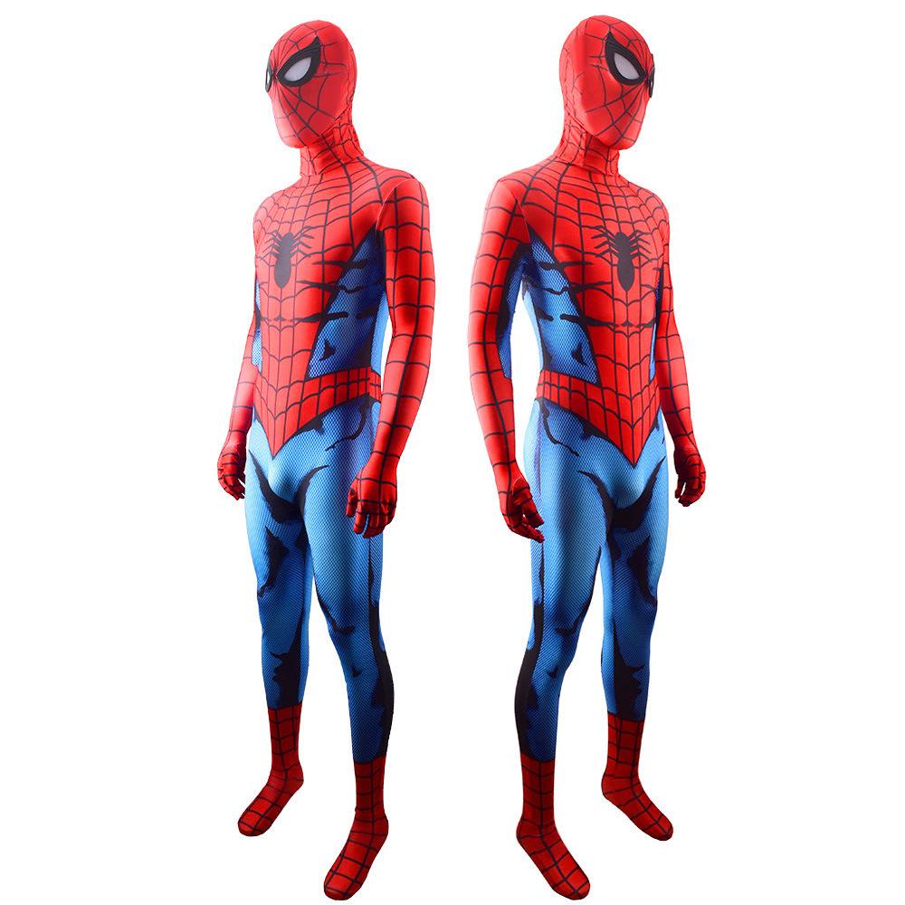 Superhero Spider-Man Parallel Universe Halloween Carnival Cosplay Neutral Bodysuit