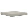 Outdoor Sofa Cushion Gray 80 x 80 x 8 cm Polyester