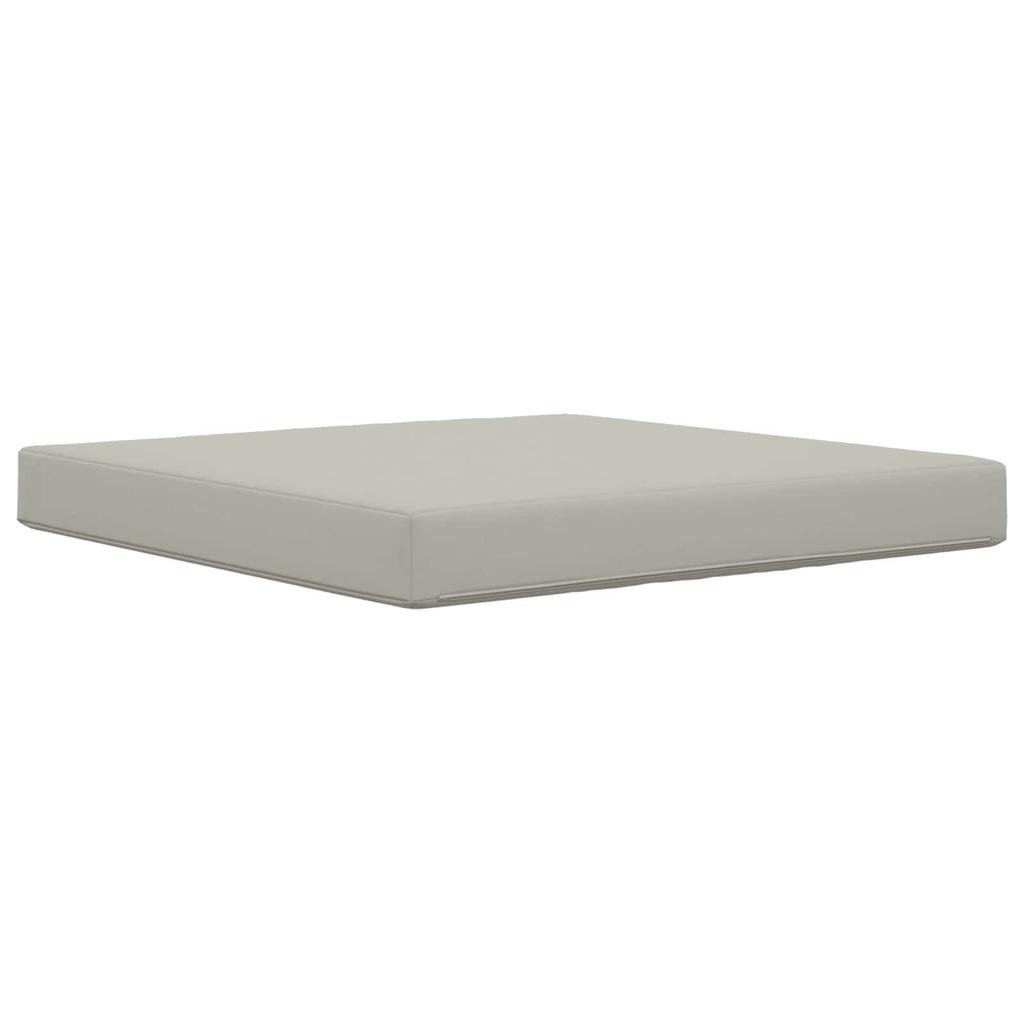 Outdoor Sofa Cushion Gray 80 x 80 x 8 cm Polyester