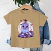 Cotton Kids T-shirt K-Pop Demon Hunters Tiger Shirt Fans Gift Toddler Girl Boy KPop Demon Hunters Tiger Short Sleeve Tshirt 2025