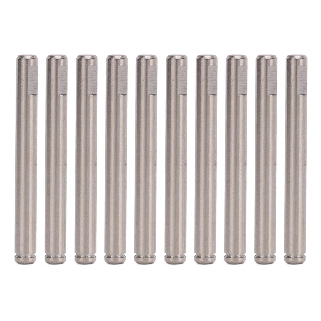 10 Stück RC Motorwelle 3x28,5mm RC Bürstenlose Motorwellen Ersatz mit Sicherungsringen Position Flach